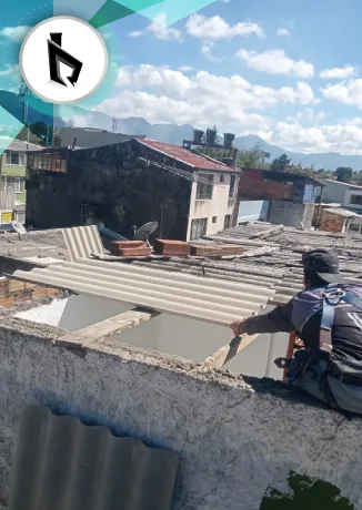 Cambio de tejas Bogotá — DBR Construcciones